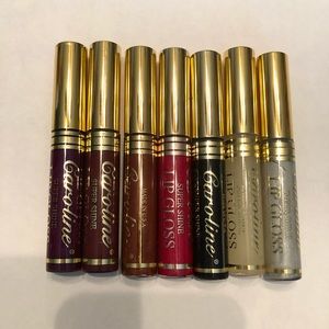 Caroline Lip Gloss lot of 7